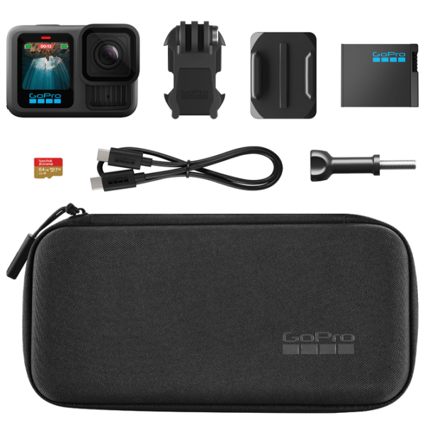 Cameră action GoPro Hero 13 Specialty Bundle 27.6 MP / 1900 mAh / Black photo 10