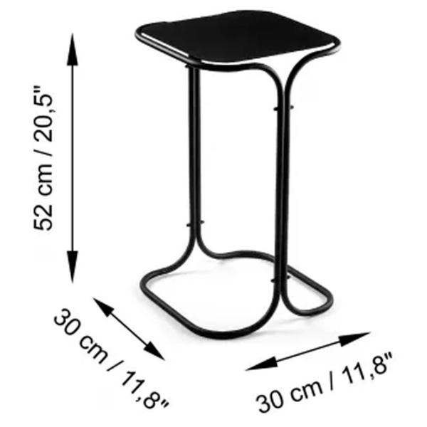 Măsuță de cafea Trendy Shb-001 GTR006088 Black photo 4