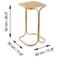 Măsuță de cafea Trendy Shb-001 GTR006089 Gold photo 5