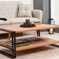 Măsuță de cafea Trendy Cosmo Rectus GTR000935 Brown photo 3