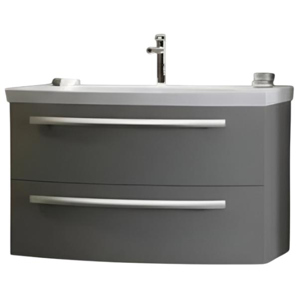 Dulap cu lavoar Orka Urla 90 Pe perete / MDF / Gray photo 1