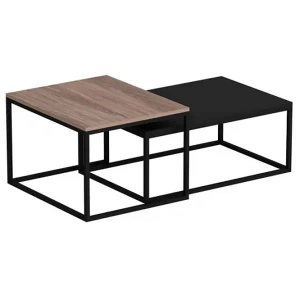 Set măsuțe de cafea Trendy Leka GTR003729 Black photo 1