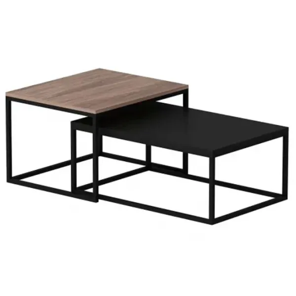 Set măsuțe de cafea Trendy Leka GTR003729 Black photo 2