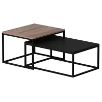 Set măsuțe de cafea Trendy Leka GTR003729 Black photo 2