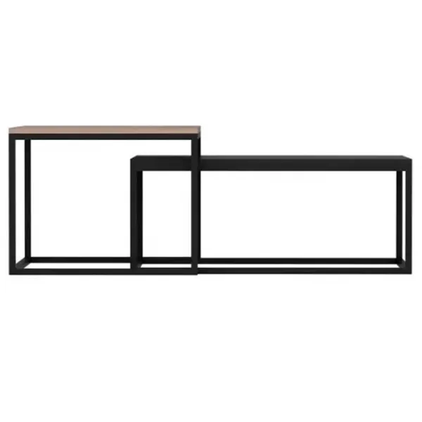 Set măsuțe de cafea Trendy Leka GTR003729 Black photo 3