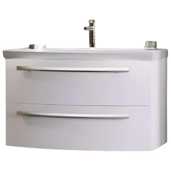 Dulap cu lavoar Orka Urla 90 Pe perete / MDF / White photo 1
