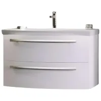 Dulap cu lavoar Orka Urla 90 Pe perete / MDF / White