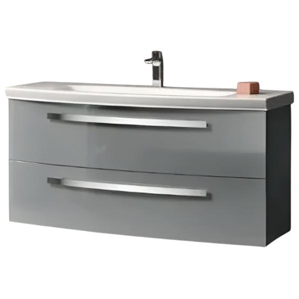 Dulap cu lavoar Orka Urla 110 Pe perete / MDF / Gray photo 1