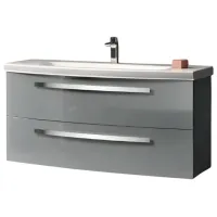 Dulap cu lavoar Orka Urla 110 Pe perete / MDF / Gray