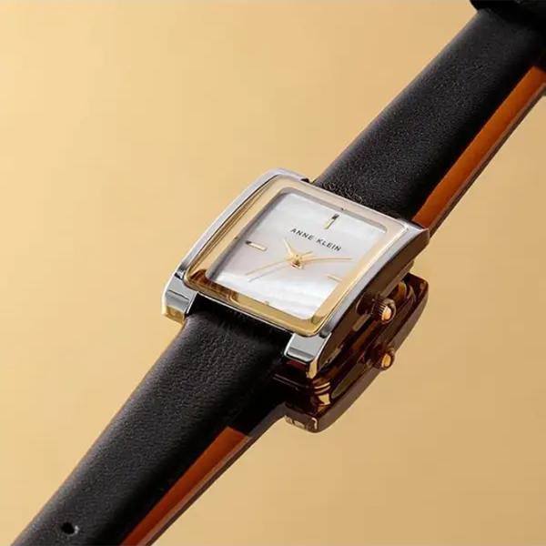 Ceas de mână pentru femei ANNE KLEIN AK/2707TTBK Cuarț / 36 x 28 mm photo 3