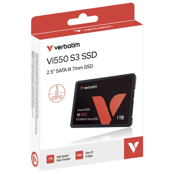 SSD Verbatim Vi550 S3 1 ТБ 2.5'' photo 4
