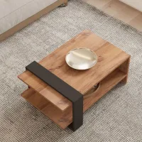 Măsuță de cafea Trendy Ova GTR000925 Brown photo 5