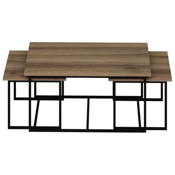 Set măsuțe de cafea Trendy Levada GTR003973 Brown photo 1