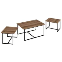 Set măsuțe de cafea Trendy Levada GTR003973 Brown photo 3