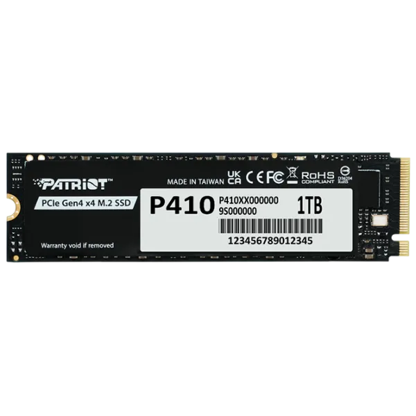 SSD Patriot P410 1 TB M.2 NVMe photo 1