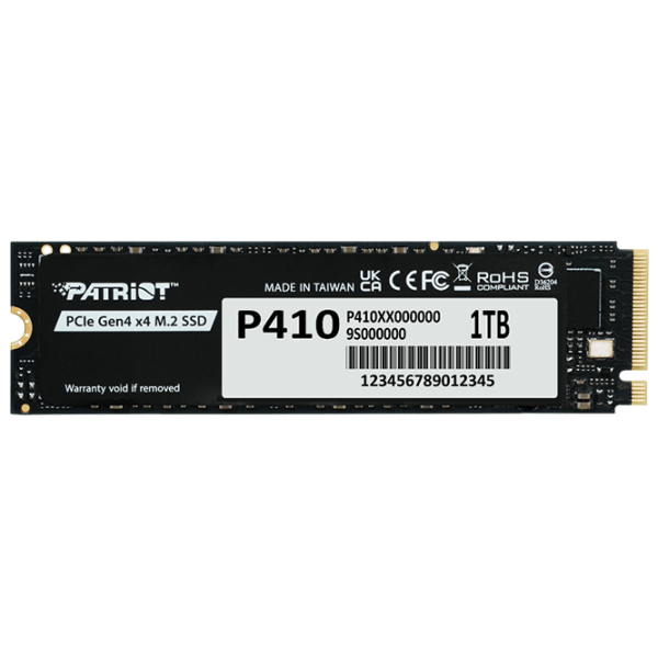 SSD Patriot P410 1 TB M.2 NVMe photo 1