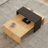 Măsuță de cafea Trendy Strălucire GTR000923 Stejar Sonoma photo 5