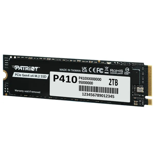 SSD Patriot P410 2 ТБ M.2 NVMe photo 2