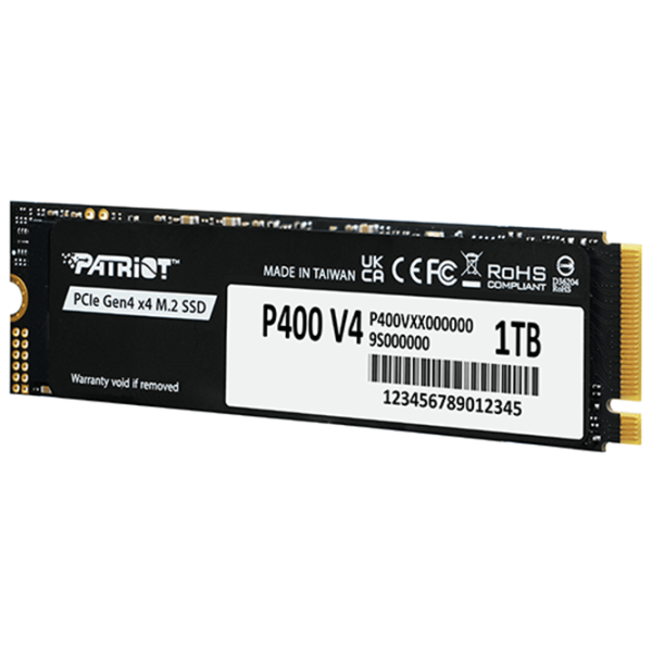 SSD Patriot P400 V4 1 TB M.2 NVMe photo 3