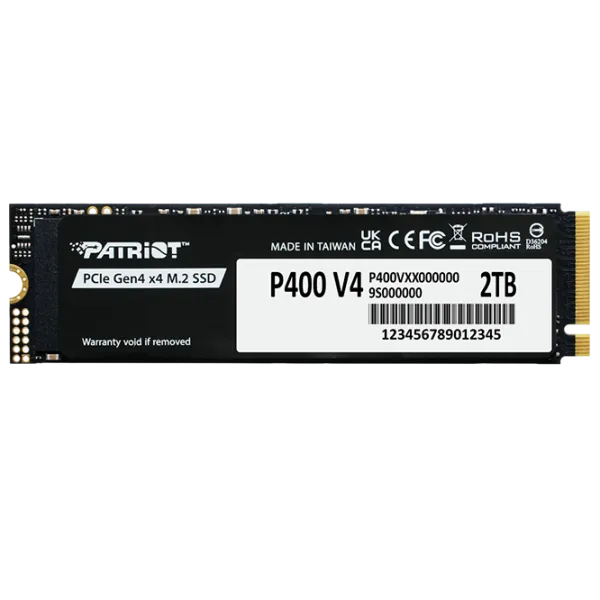 SSD Patriot P400 V4 2 TB M.2 NVMe photo 1