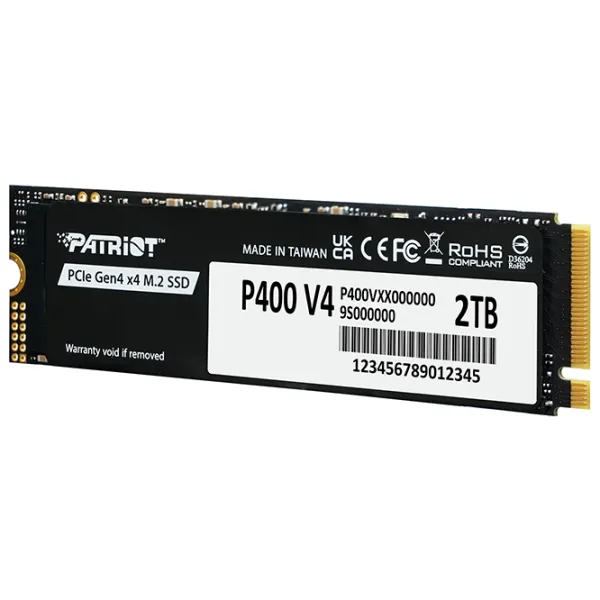 SSD Patriot P400 V4 2 TB M.2 NVMe photo 3