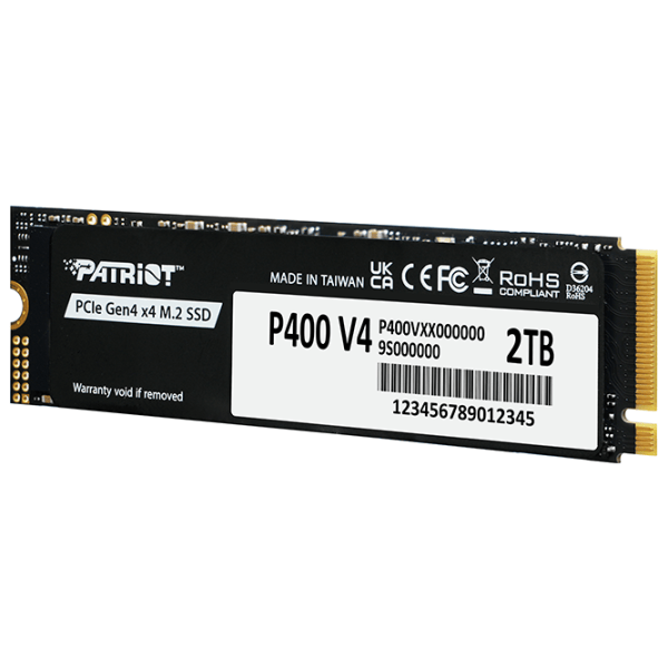 SSD Patriot P400 V4 2 TB M.2 NVMe photo 3