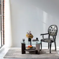 Măsuță de cafea Trendy Mondo GTR000805 Antracit photo 2