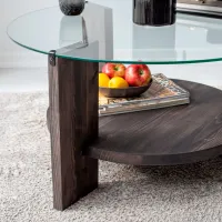 Măsuță de cafea Trendy Mondo GTR000805 Antracit photo 5