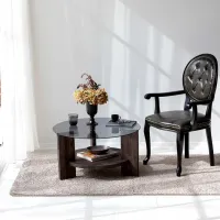 Măsuță de cafea Trendy Mondo GTR000806 Antracit photo 3