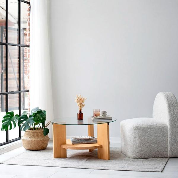 Măsuță de cafea Trendy Mondo GTR000807 Stejar Sonoma photo 2