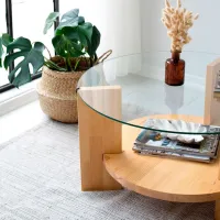 Măsuță de cafea Trendy Mondo GTR000807 Stejar Sonoma photo 3