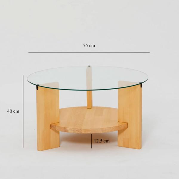 Măsuță de cafea Trendy Mondo GTR000807 Stejar Sonoma photo 6