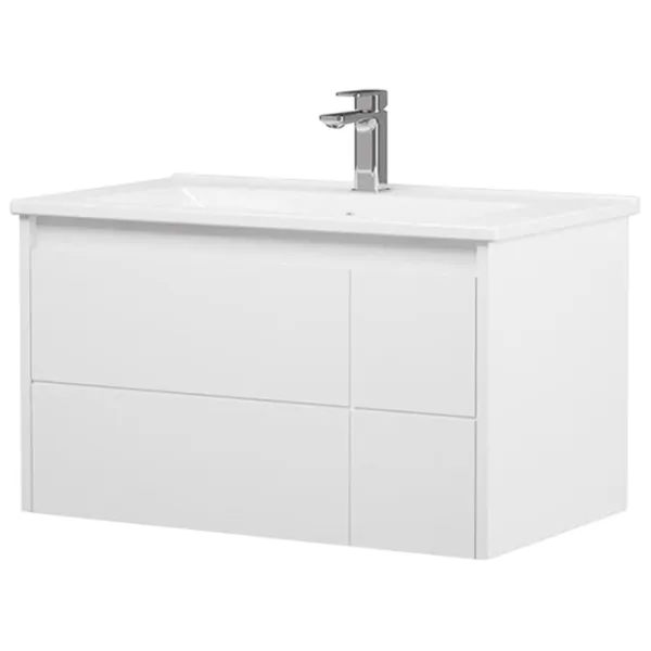 Dulap cu lavoar Orka New Likya 80 Pe perete / MDF / White Matt photo 2