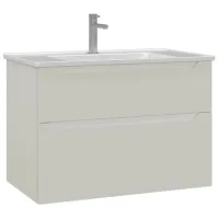 Dulap cu lavoar Orka Messina 100 Pe perete / MDF / Matte Cashmere