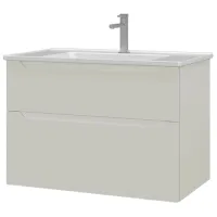 Dulap cu lavoar Orka Messina 100 Pe perete / MDF / Matte Cashmere photo 2