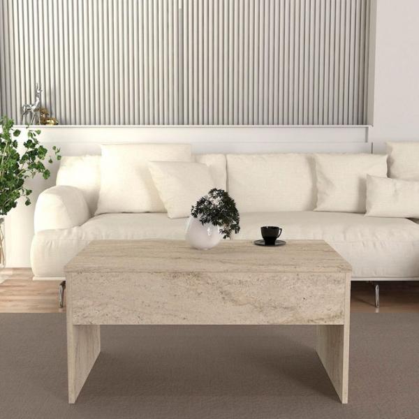 Măsuță de cafea Trendy Akilli GTR006098 Travertine photo 4