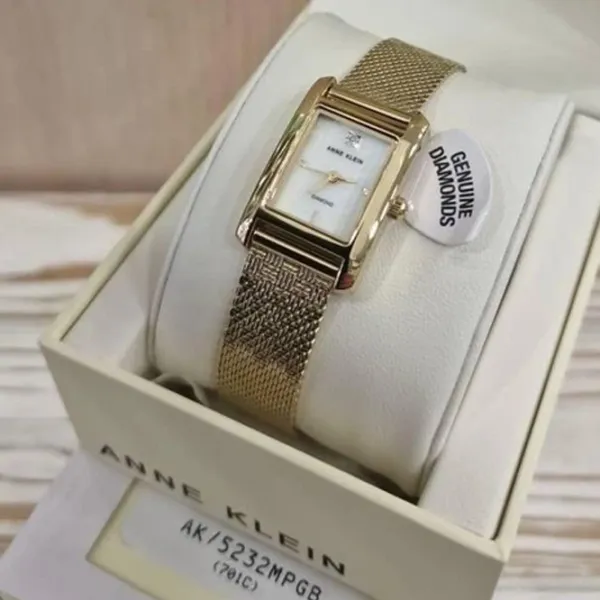 Ceas de mână pentru femei ANNE KLEIN AK/5232MPGB Cuarț / 30 x 20 mm photo 5