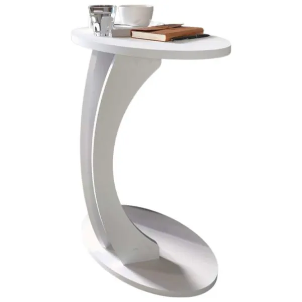 Măsuță de cafea Bofigo Ellipse 5753023 White photo 1