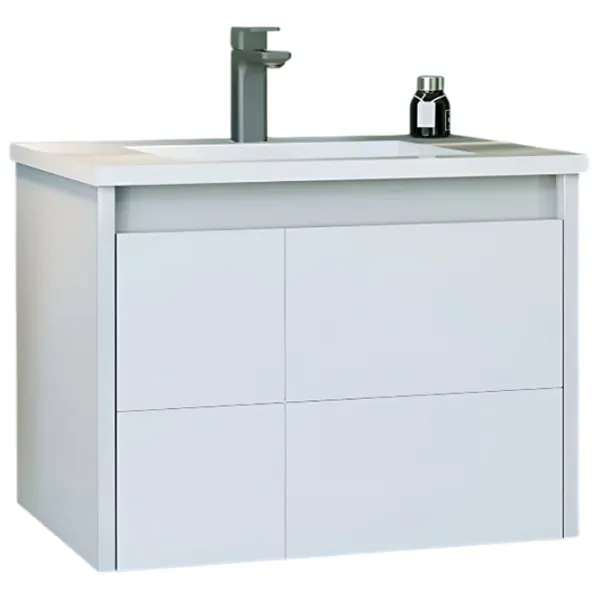 Dulap cu lavoar Orka New Likya 80 Pe perete / MDF / White photo 1