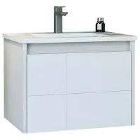 Dulap cu lavoar Orka New Likya 80 Pe perete / MDF / White