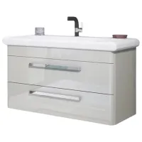 Dulap cu lavoar Orka Rose 80 Pe perete / MDF / White