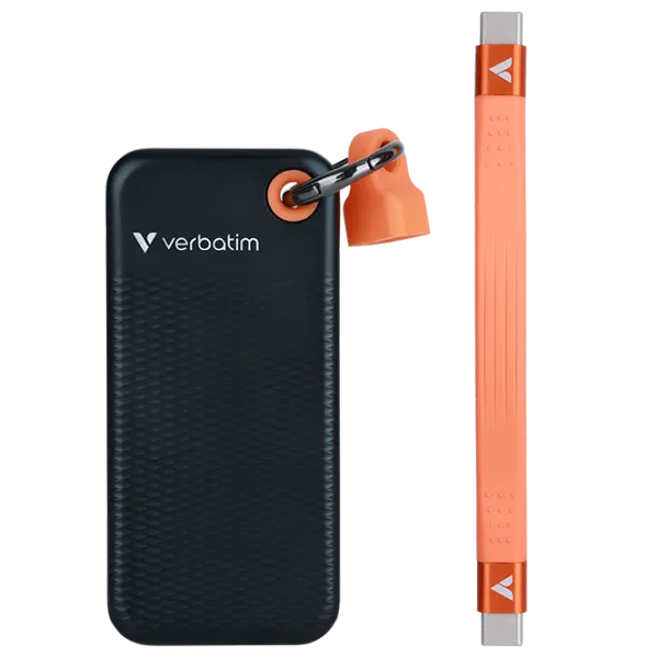 SSD Verbatim Pocket 1 TB 32193 / Black-Orange photo 1