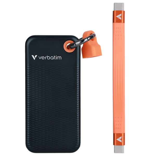 SSD Verbatim Pocket 1 TB 32193 / Black-Orange photo 1