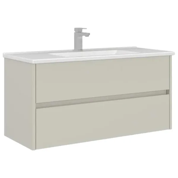 Dulap cu lavoar Orka Arno 100 Pe perete / MDF / Cashmere photo 1