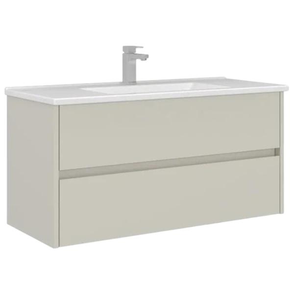 Dulap cu lavoar Orka Arno 100 Pe perete / MDF / Cashmere photo 1