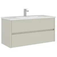 Dulap cu lavoar Orka Arno 100 Pe perete / MDF / Cashmere