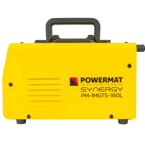 Сварочный аппарат Powermat PM-IMGTS-160L 220 В полуавтоматическая (MIG/MAG), ручная дуговая (MMA), аргонно-дуговая (TIG) / Желтый photo 3