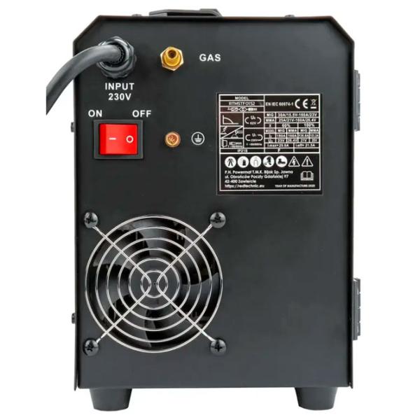 Сварочный аппарат Red Technic RTMSTF0152 220 В ММА+MIG+MAG+TIG / Черный photo 4