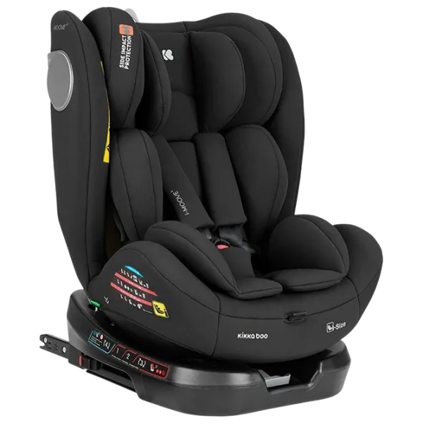 Scaun auto Kikka Boo i-Moove 2  0 luni - 12 ani / 36 kg / Black photo 1