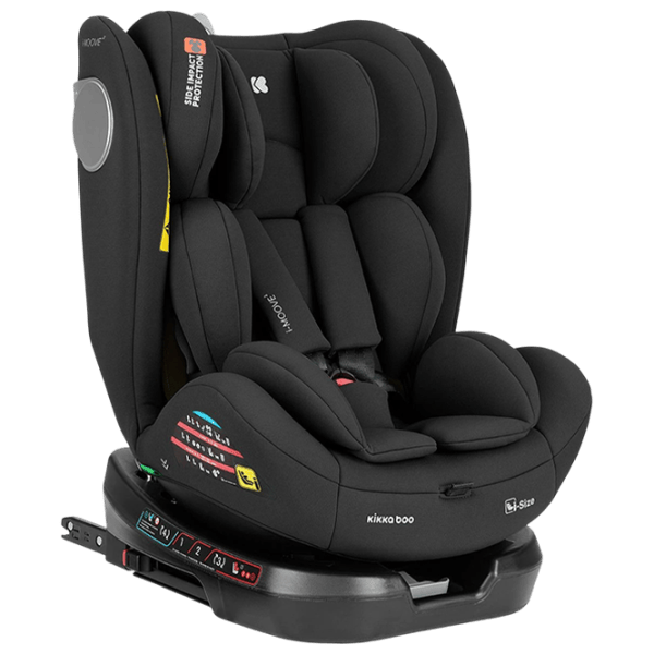 Scaun auto Kikka Boo i-Moove 2  0 luni - 12 ani / 36 kg / Black photo 1